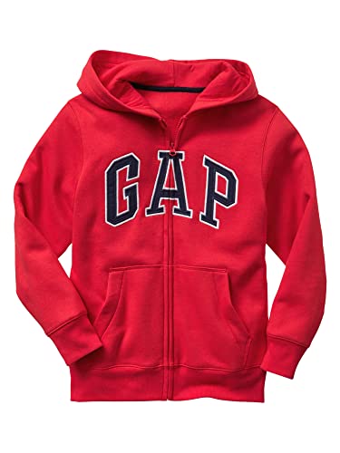 GAP boys Logo Hoodie Hooded Full Zip Sweatshirt