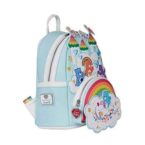 Loungefly Care Bears CareALot Castle Mini Backpack Multi