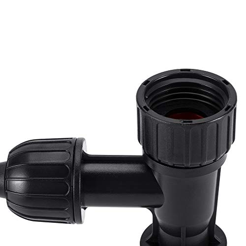 hygger Plastic Aquarium Water Changer Replacement Parts, Faucet Nozzles Connectors (Plastic)