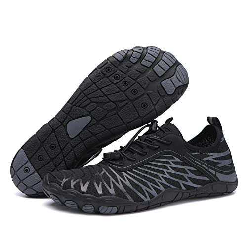 EWUHA Barefoot Shoes Womens Mens Footwear for Walking Hiking with Wide Toe Box,Healthy & Non-Slip,Breathable Barefoot Vita...