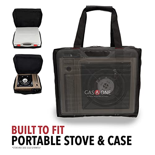 Gas One GS-3400P Propane or Butane Stove Dual Fuel Stove + Carry Bag for Portable Butane Stoves