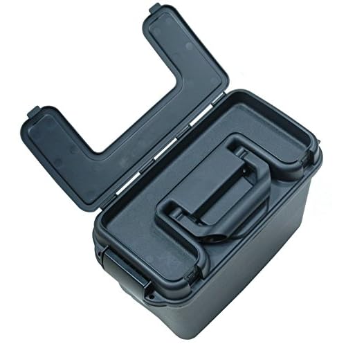 Case Club x20 Rifle Magazine (.223/5.56) Storage Box Lockable, Water-Resistant with Top Storage Compartment