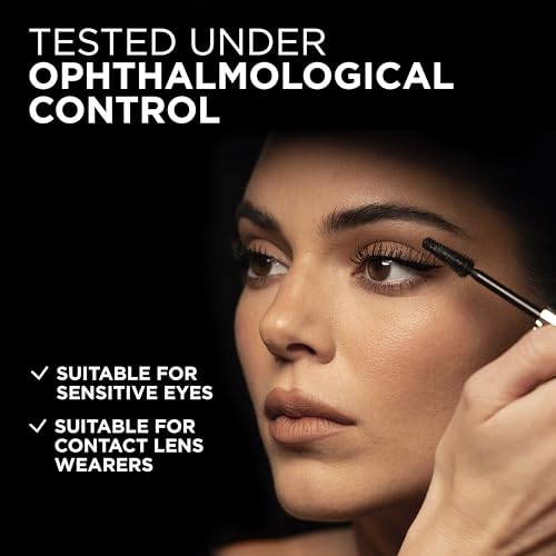 L'Oreal Paris Voluminous Panorama Mascara, Volumizing and Lengthening Mascara, Washable Longwear and Smudge Resistant Make...