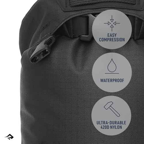 Sea to Summit eVac Heavy Duty Compression Dry Bag, Waterproof Dry Storage, 8 Liter