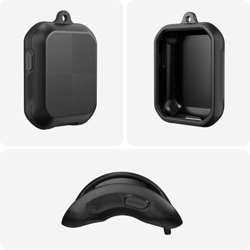 TUSITA Silicone Case Compatible with Bushnell Phantom 3 Handheld Golf GPS - Black