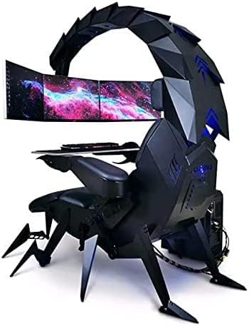 Gaming Chair Comfortable Luxury Gaming Chair Ergonomic Computer Cockpit Chair Comfortable Racing Simulator Game Chair with...