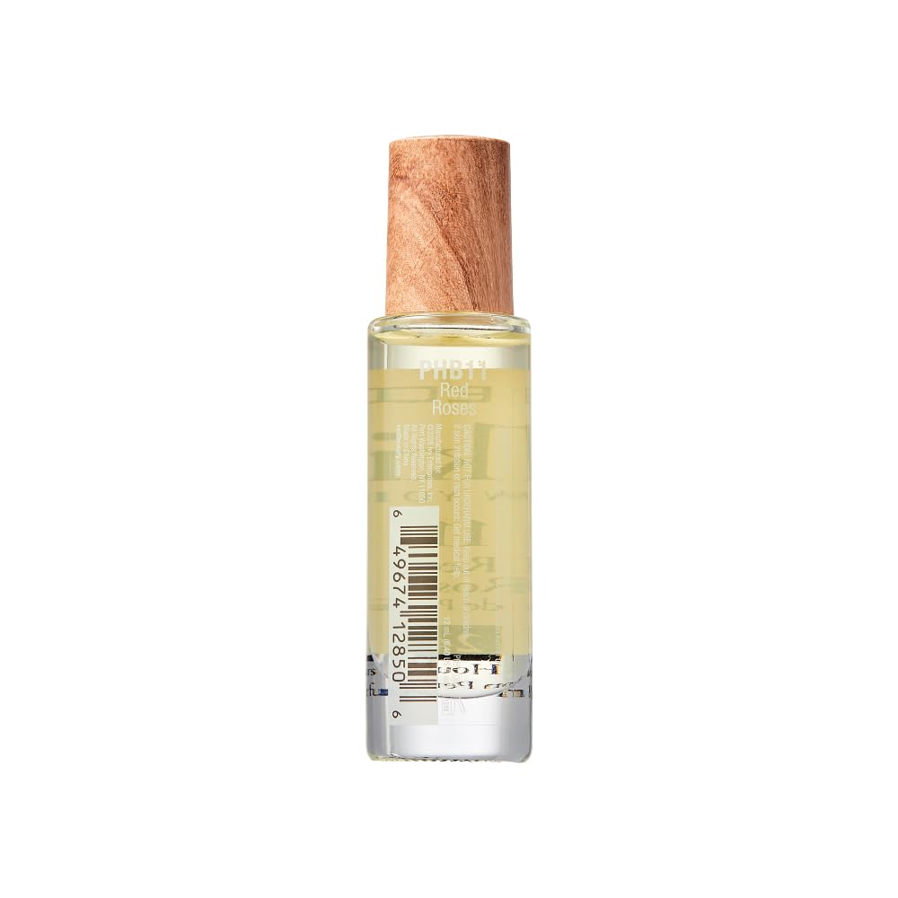 EL:KISS Roll On Perfume, Egyptian Musk Eau de Parfum 12mL (.40 Fl Oz), Hydrating & Long-Lasting, Alcohol-Free & Mineral Oil-Free, Infused with Jojoba, Argan & Coconut Oil