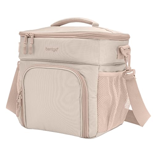 Bentgo Prep Deluxe Insulated Multimeal Bag - Lunch Box Bag, Holds 5 Meals, Premium Insulation up to 8 Hrs, Durable, Water-...