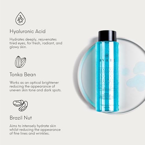 Avant | Bi-Phase Hyaluronic Acid Rejuvenating Micellar Water | 1x 6.76 fl oz | Anti-Ageing, Brightening, Helps Reduce Wrinkles & Improve the Appearance of Sagging Skin & Uneven Skin Tone