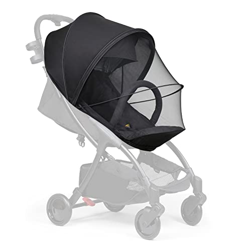 Beberoad Love Universal Stroller Sun Shade & Mosquito Net – 2-in-1 Baby Stroller Cover with UV Protection & 2-Way Zipper f...