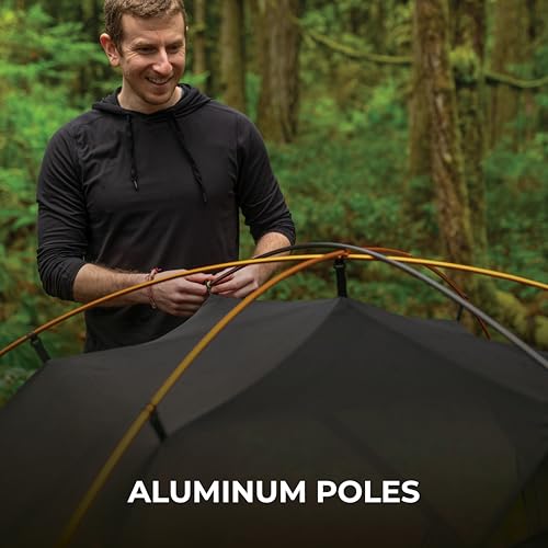 Teton Sports Mountain Ultra Tents, 1-4 Person Backpacking Tent, Lightweight, Perfect for Camping, Hiking and Backpacking –...