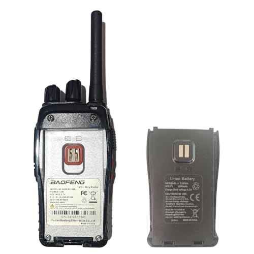 BAOFENG BF-88A Walkie Talkies Handheld FRS Radio License-Free Walkie Talkie for Adults Long Range 16 Channels Two Way Radio with USB C Charger Pack of 6