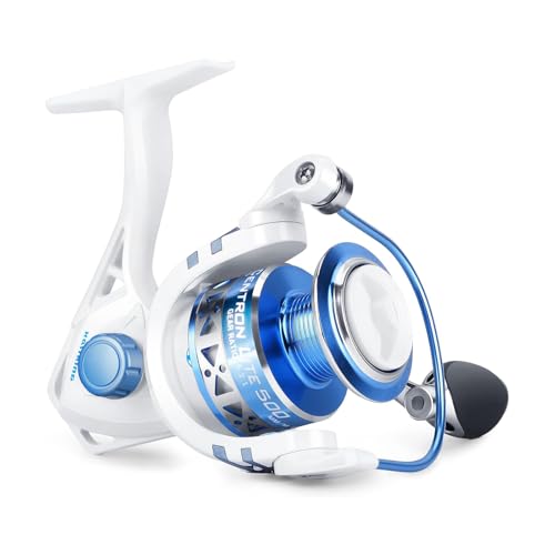 KastKing Centron & Centron Lite Spinning Reels, Size 500 is Perfect for Ice Fishing, Up to 17.5 Max Drag, 5.2:1 Gear Rati...