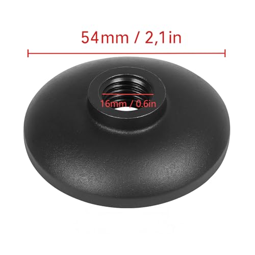 Keenso Trekking Pole Mud Basket,12 Pcs Snow and Mud Baskets for Hiking Poles(1.6cm/0.6inch)