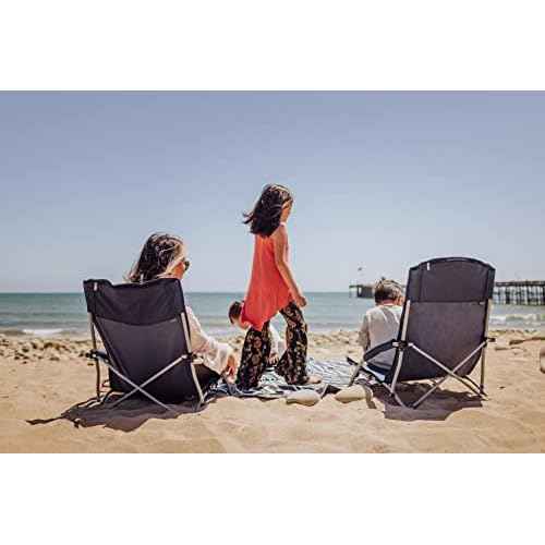 ONIVA - a Picnic Time brand - Tranquility Beach Chair with Carry Bag - Low Beach Chair