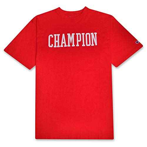 Champion Big and Tall T-Shirts for Men - Mens Short Sleeve Cotton Crewneck Tee