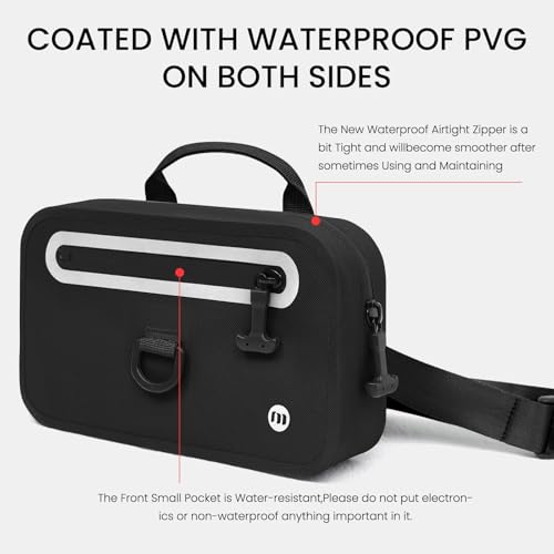 Floating Waterproof Fanny Pack with Extra-Long Adjustable Belt – Secure Waterproof Belt Bag for Phone, Passport, and Walle...