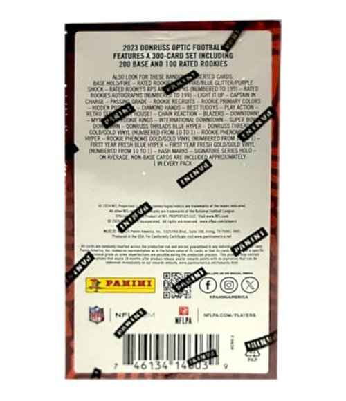 2023 Panini Donruss Optic Football Blaster Box