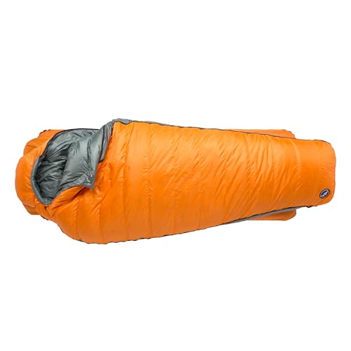 Big Agnes Torchlight EXP - 650 RDS DownTek Ultralight Sleeping Bag, Backpacking Gear, Compact Cold Weather Camping Mummy