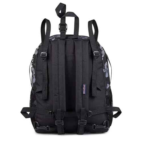 JanSport Central Adaptive Backpack ? Wheelchair & Walker Compatible, Tuck-Away Shoulder Straps, Adjustable Backrest Loops & Anchor Straps, Iconic Design, Luau Life