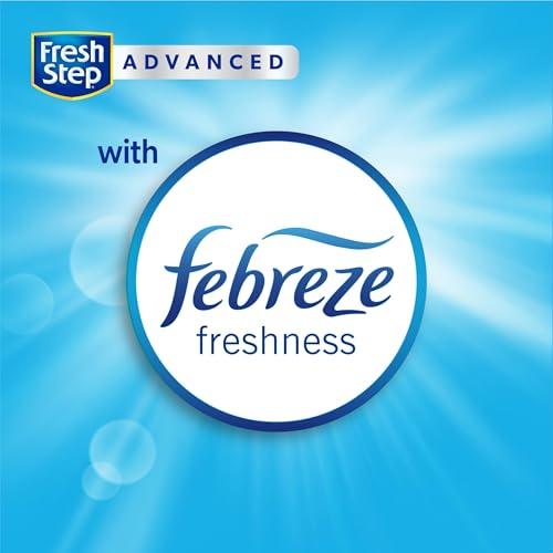 Fresh Step Light Weight Advanced Extreme Cat Litter with Febreze Freshness, Extra Strength Formula Clumping Litter, 25 lb...