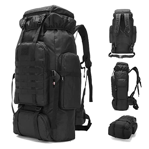 King'sGuard 70L Camping Hiking Backpack Tactical Backpack Military Molle Rucksack Backpack for Outdoor