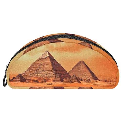 VTGHDEEQ Pencil Case Aesthetic,Pencil Box,Ancient Egyptian Pyramid,Small Pencil Pouchhh