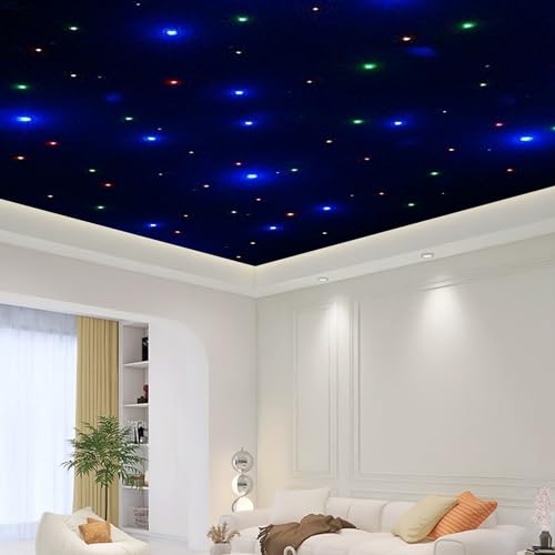 20 * 10ft LED Stage Backdrop Star Light Curtain Backdrops Led Stage Star Backdrop with Voice Activated DMX 521 Control Sta...