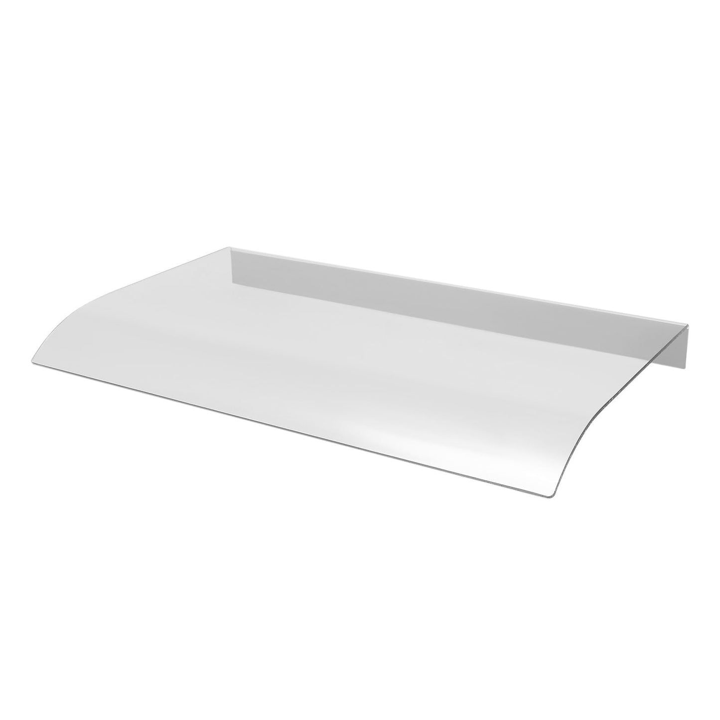 Awning Canopy,Clear Rain Shelter Cover,Window Awning Door Canopy, Patio Awning Canopy,Door Awning Polycarbonate Outdoor Entrance Awning for Front & Rear Doors Windows (Clear, 13.58 * 23.62")