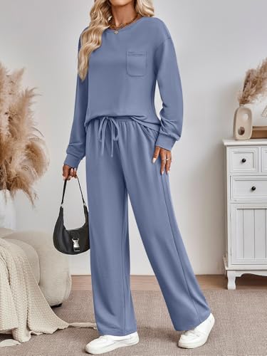 AUTOMET Womens Sweatsuits 2 Piece Lounge Matching Outfits Sweat Sets Tracksuit Travel Sweatshirts Fall Fashion Clothes 2026