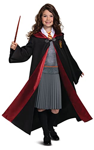 Disguise girls Hermione Granger Girls Costume, Deluxe Official Harry Potter Wizarding World Costume