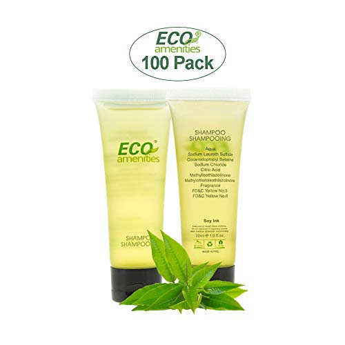 ECO amenities All-in-Kit 200pcs (100 Sets) 2-Piece Hotel Bulk Shampoo and Conditioner Set Per Case; Travel Size ToiletriesGuest Amenities