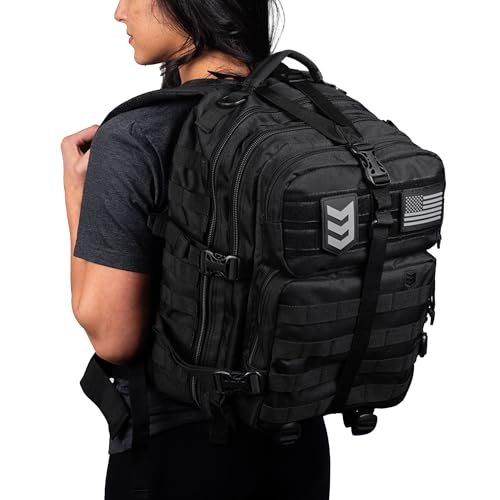 3VGEAR Velox II Quick Action Tactical Backpack - 27L Capacity Bag with 4 Compartments, MOLLE Webbing, Hydration Compatibl...