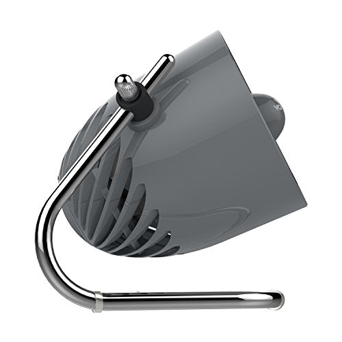 Vornado Pivot Personal Air Circulator Fan, 6-inch, Quiet Portable Travel Fan, 3 Speeds, Storm Gray
