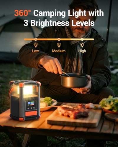 BLAVOR Portable Power Station, 236.8Wh/64,000mAh Outdoor Generator, 100W+65W USB C Two-Way Fast Charging Small Generator, ...
