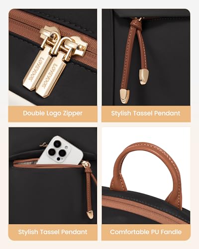 LOVEVOOK Laptop Backpack for Women, 15.6 inch Waterproof College Backpack Woman with Laptop Compartment Computer Bag Trave...