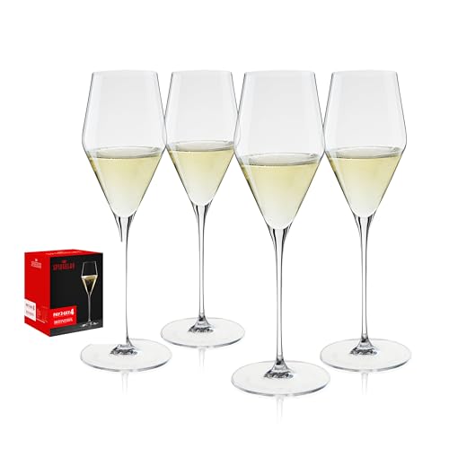 Spiegelau Definition Champagne Flutes, Elegant Crystal Champagne Glasses Gift Set, Perfect for Prosecco, Sparkling Rose, M...