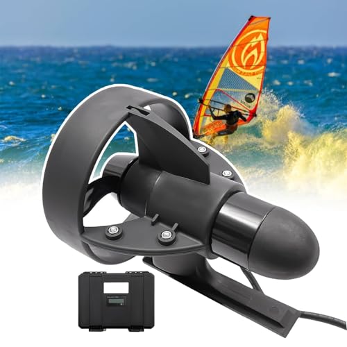 DJCDDM Electric Motorized Fin Surfboard, Underwater Thruster, Detachable, Thruster Electric Surfboard,for Longboard Surfbo...