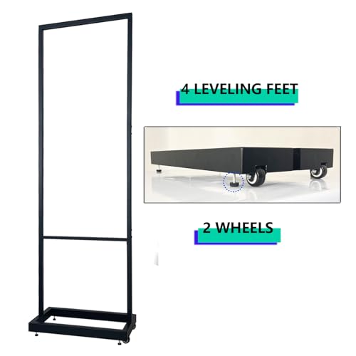 JUST 4 SIGNS Premium Poster Foam Board Sign Holder Floor Stand Width 22.5" and Height Adjustable up to 72.3" 3 UNITS (STAN...