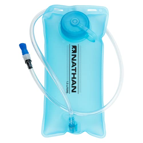 Nathan Hypernight QuickStart 2.0 4 Liter Hydration Pack w/ 1.5L Bladder, Reflective to Be Seen at Night, Front Water Bottl...