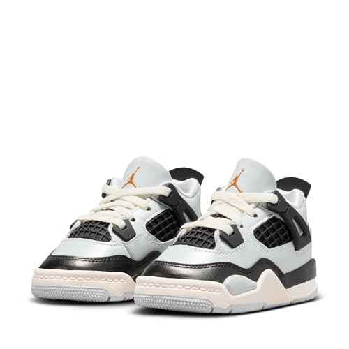 Jordan Toddler's 4 Retro Pure Platinum/Metallic Gold (FZ8584 070)