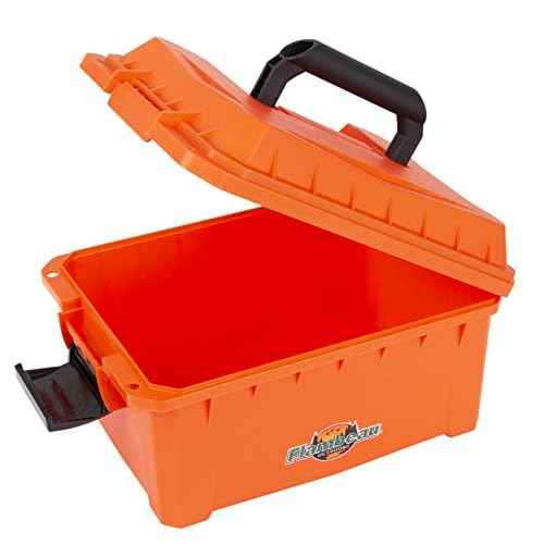 Flambeau Outdoors 7415DM Marine Dry Box, 11" Low Profile, Orange