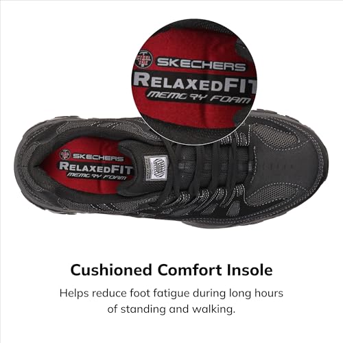 Skechers Men's Cankton Steel Toe Safety Shoes