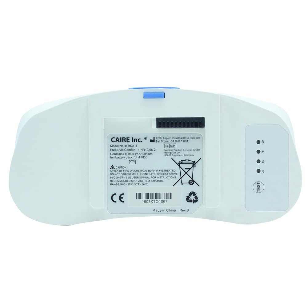 PULADU Original BT034-1 for AIRSEP Freestyle Internal Oxygen Machine Battery 14.4V Li-Ion Battery CAIRE INc…