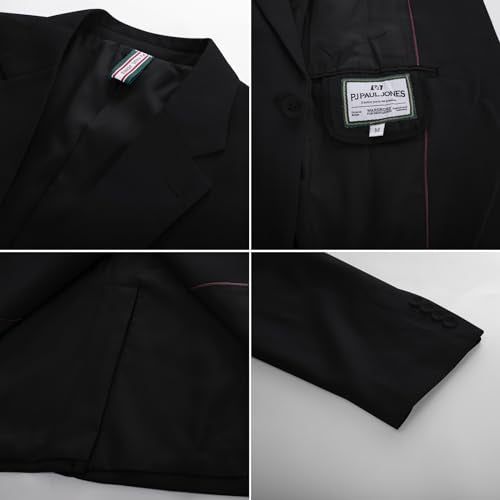 PJ PAUL JONES Men's Lightweight Sport Coat Casual One Button Blazer Breathable Sportcoat