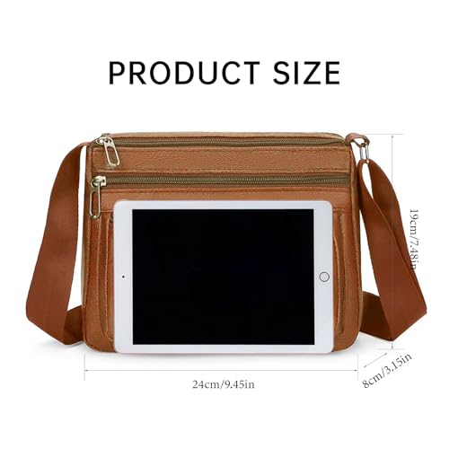 Portable Crossbody Sling Bag for Men Women, Classic Shoulder Backpack Chest Daypack Satchel for Hiking Travel