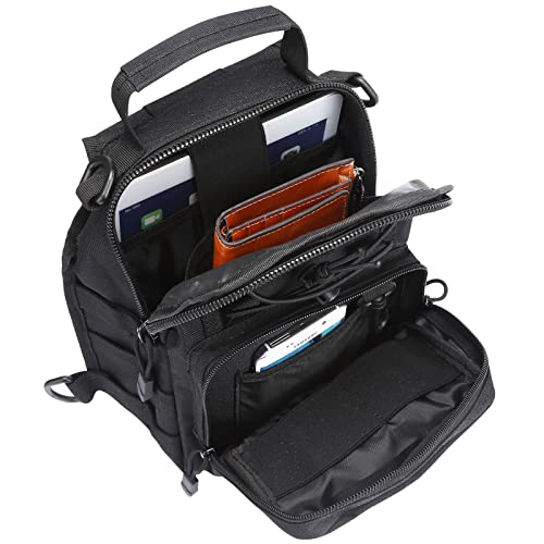 G4Free Outdoor Tactical Bag Backpack, Military Sport Bag Pack Sling Shoulder Backpack Tactical Bag for Every Day Carry