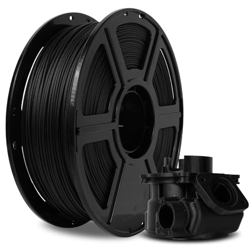 FLASHFORGE Carbon Fiber PETG Filament 1.75mm, Carbon Fiber PETG 3D Printer Filament, 1KG Spool Dimensional Accuracy +/- 0....