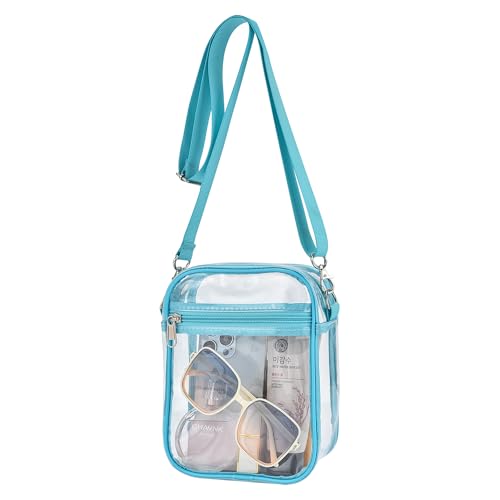 Clear Bag for Stadium Events Small Mini Clear Purse Bag for Stadium Concerts Sports Events Festivals