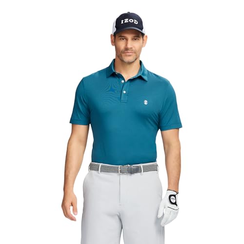 IZOD Mens Swingflex Performance Mesh Polo